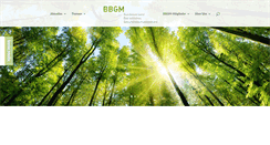 Desktop Screenshot of bbgm.de